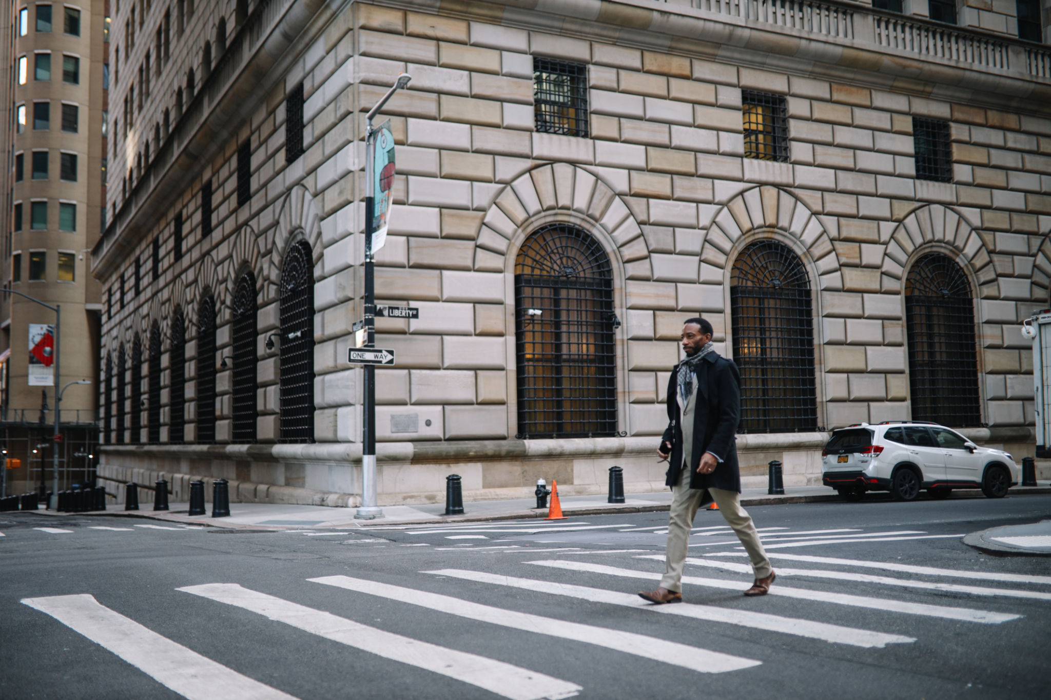 New York City street pedestrians